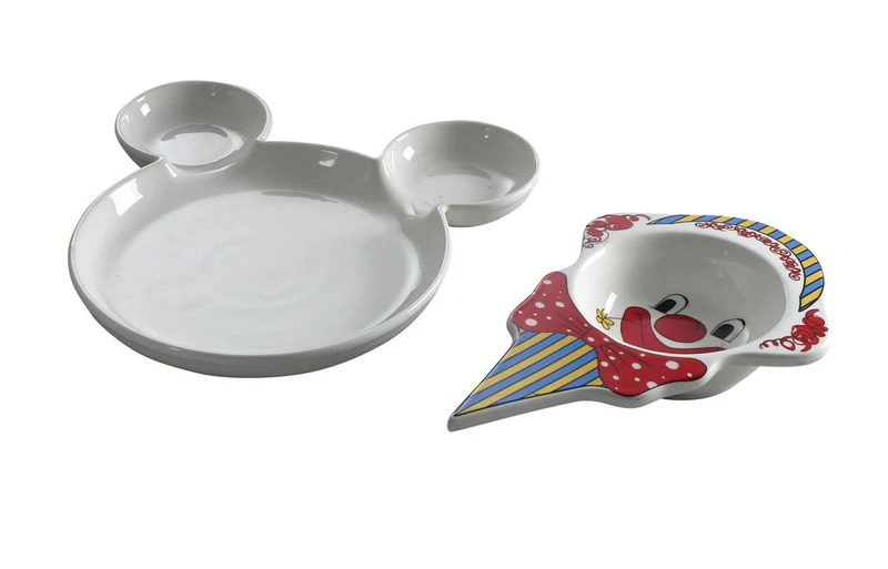 HENDI Teller – Bärenform – Miś – Ø 265 mm – 4 Stück
