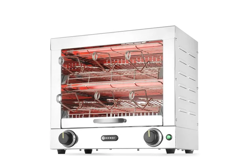 HENDI Multi-Toaster mit 6 Zangen – 230 V / 3000 W – 450 × 390 × 400 mm