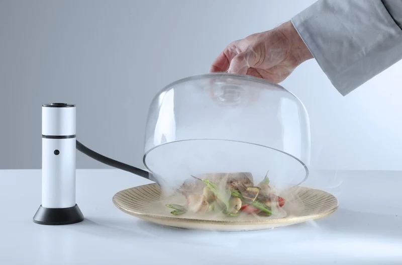 HENDI Glasglosche – Ø 275 × H 140 mm