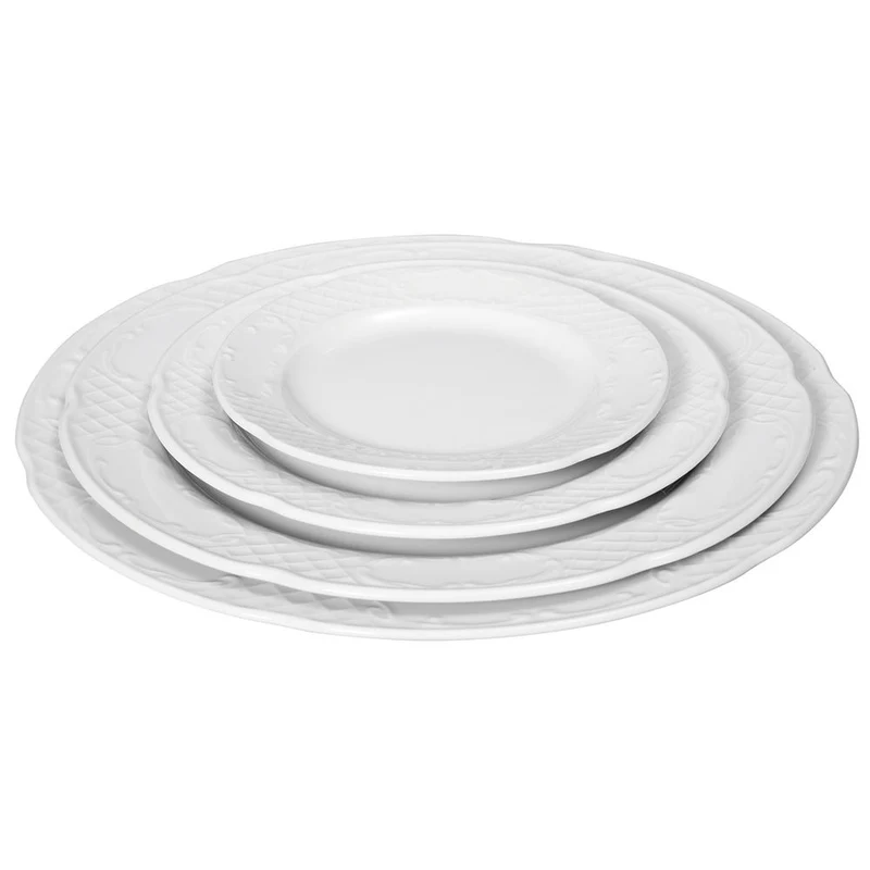 HENDI Teller – flach – Ø 160 mm – 12 Stück
