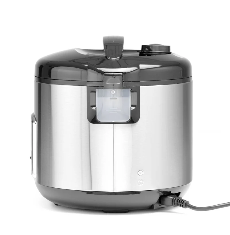 HENDI Reiskocher mit Dampfgarfunktion – Profi Line – 1,8 l – 230 V / 700 W – Ø 280 × H 285 mm