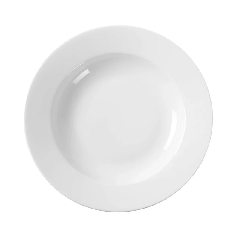 HENDI Teller – tief – Weiß – Ø 230 mm – 12 Stück