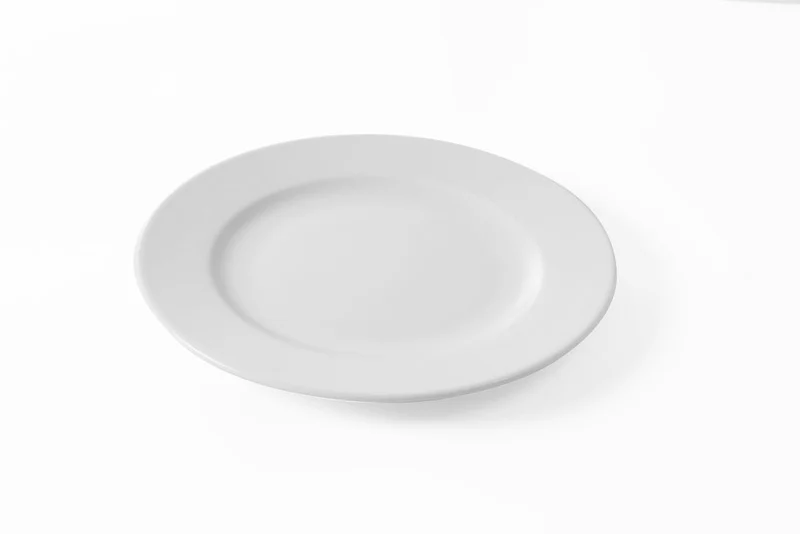 HENDI Teller – flach – Weiß – Ø 270 mm – 12 Stück