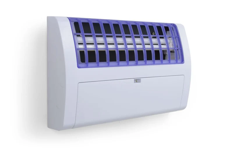 HENDI Insektenvernichter mit Klebeplatten 120 m² – 230 V / 36 W – 540 × 80 × 281 mm