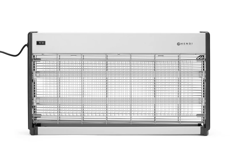 HENDI Insektenvernichter – elektronisch – Wirkungsbereich: 150 m² – 230 V / 45 W – 655 × 90 × 360 mm