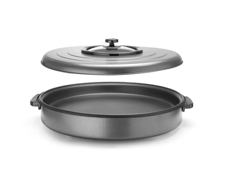 HENDI Partypfanne – Innentopf 550 × 60 mm – 230 V / 1600 W – Ø 620 × H 170 mm