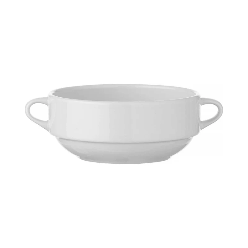 HENDI Suppenschale – 0,34 l – Weiß – Ø 160 mm – 12 Stück