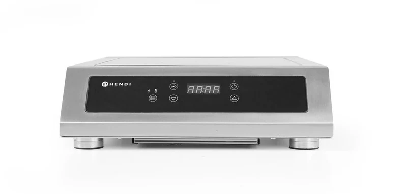 HENDI Induktionsherd 3500 D XL – Profi Line – 230 V / 3500 W – 390 × 490 × 120 mm