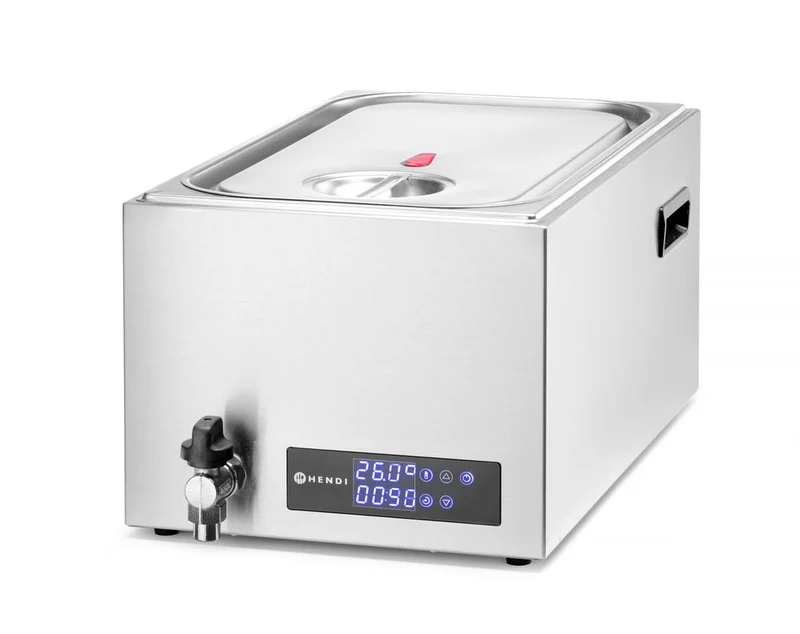 HENDI Sous-Vide-Gerät GN 1 / 1 – 20 l – 230 V / 600 W – 350 × 680 × 275 mm