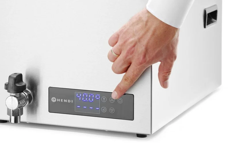 HENDI Sous-Vide-Gerät GN 1 / 1 – 20 l – 230 V / 600 W – 350 × 680 × 275 mm