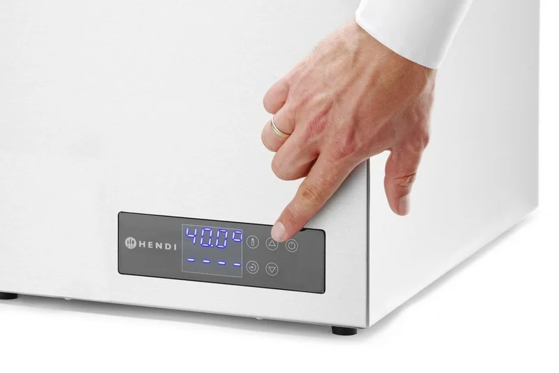 HENDI Sous-Vide-Gerät GN 2 / 3 – 13 l – 230 V / 400 W – 343 × 395 × 255 mm