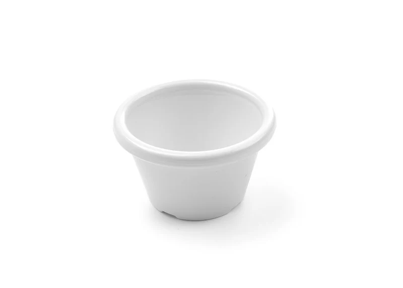 HENDI Auflaufförmchen – 0,045 l – Elfenbein – Ø 60 × H 35 mm – 12 Stück
