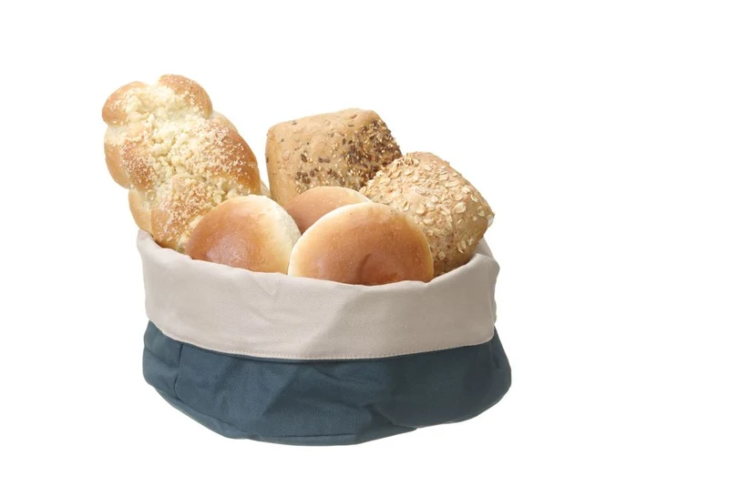 HENDI Brottaschen – rund – Dunkelgrau – Ø 250 × H 160 mm
