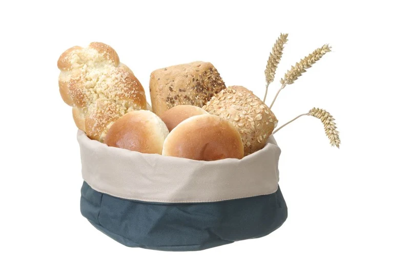 HENDI Brottaschen – rund – Dunkelgrau – Ø 250 × H 160 mm