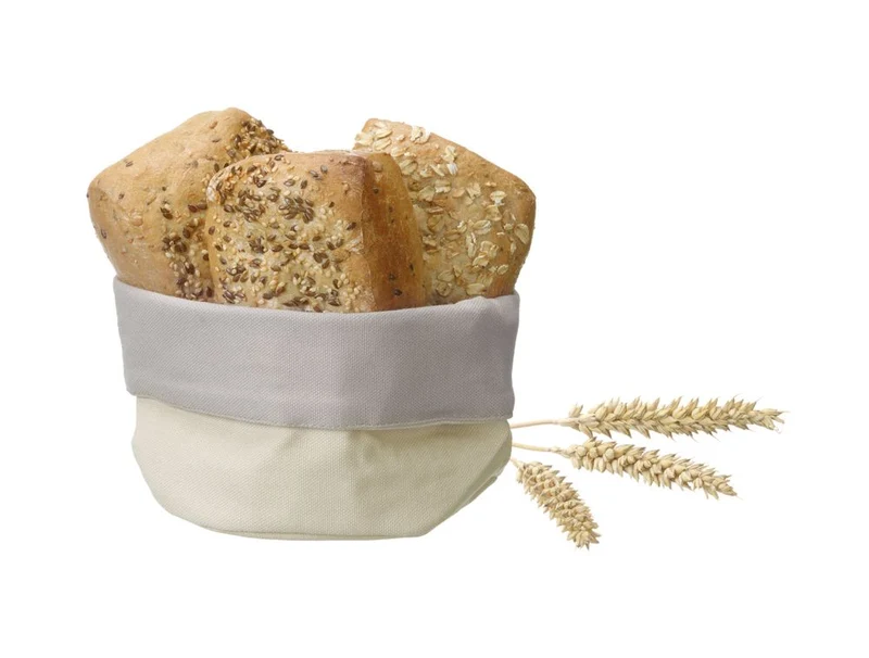 HENDI Brottaschen – rund – Beige – Ø 250 × H 160 mm