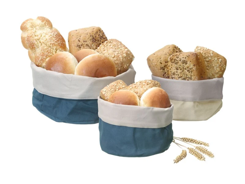 HENDI Brottaschen – rund – Dunkelgrau – Ø 200 × H 200 mm