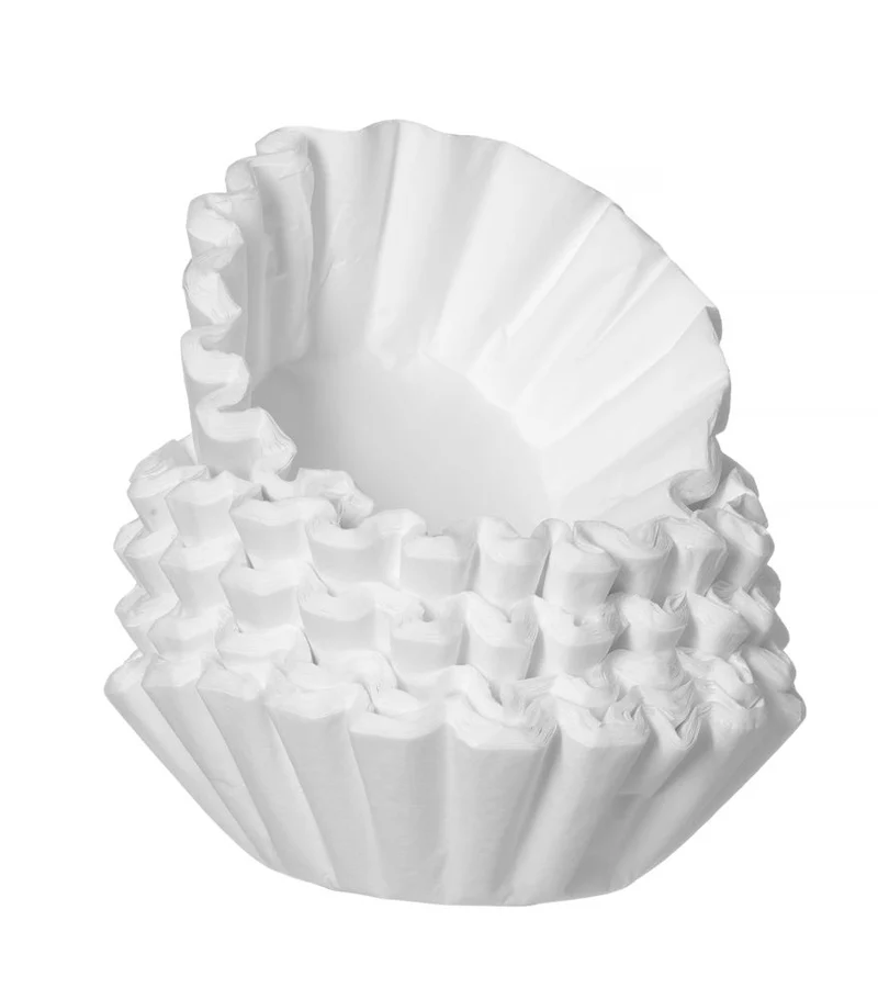 HENDI Papierkaffeefilter für Filterkaffeemaschinen – 1000 Stk – Ø 245 × H 62 mm