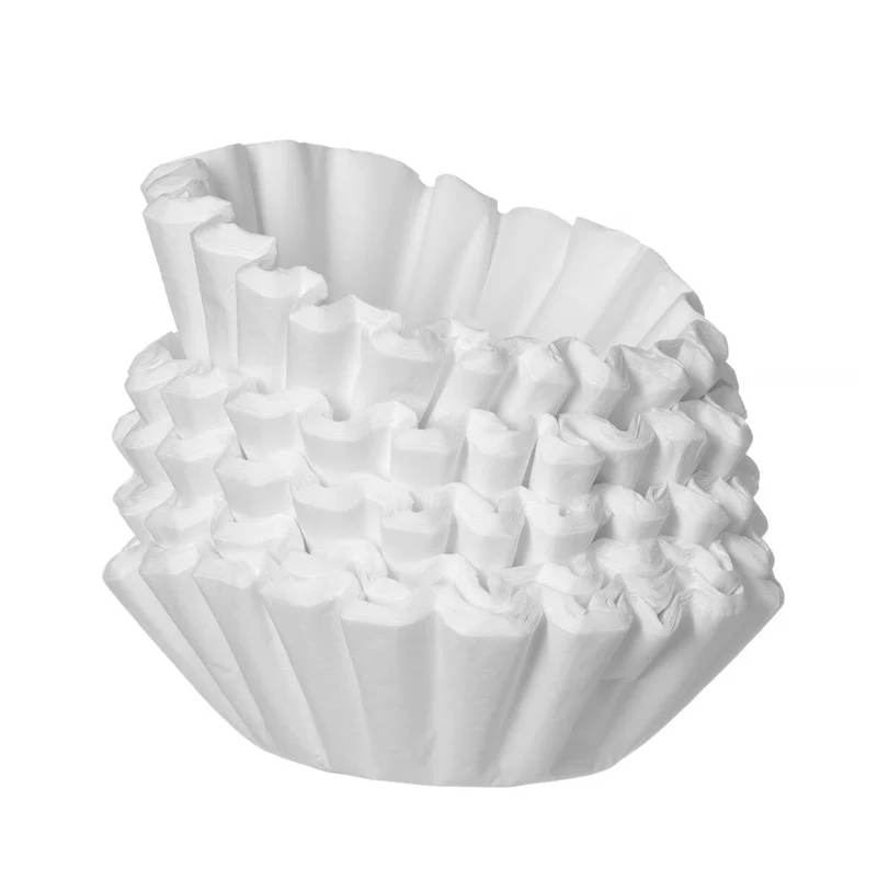 HENDI Papierkaffeefilter für Filterkaffeemaschinen – 1000 Stk – Ø 245 × H 62 mm