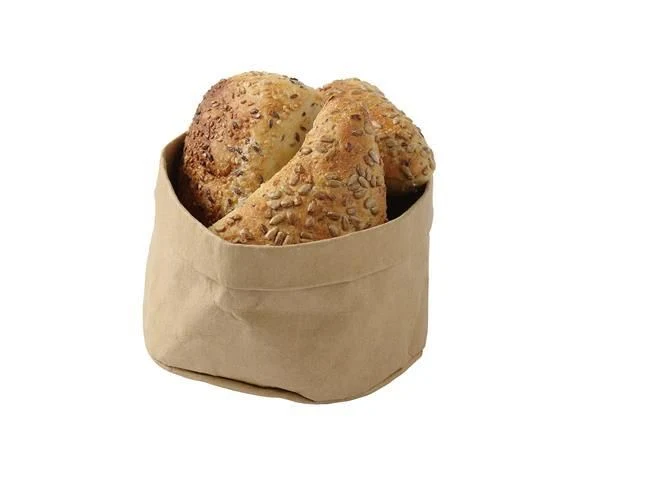 HENDI Brottasche aus Papier – Beige – 170 × 170 × 150 mm