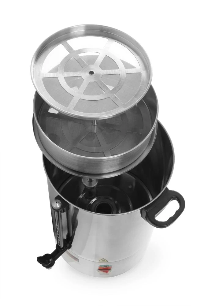 HENDI Kaffee-Perkolatoren – doppelwandig – 6 l – 230 V / 1500 W – 316 × 350 × 480 mm