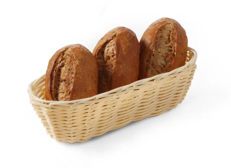 HENDI Brotkorb - oval – 225 × 110 × 60 mm