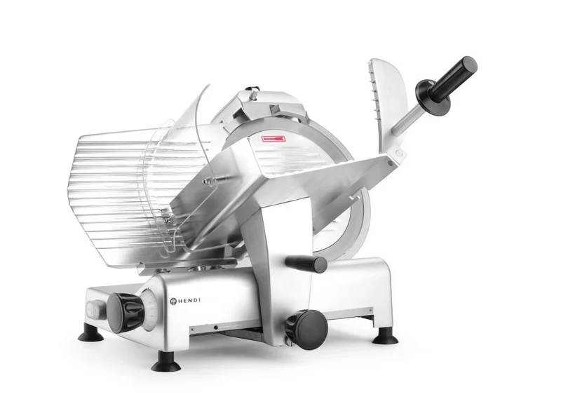 HENDI Aufschnittmaschine 300 Profi Line – Profi Line – 230 V / 420 W – 602 × 573 × 456 mm