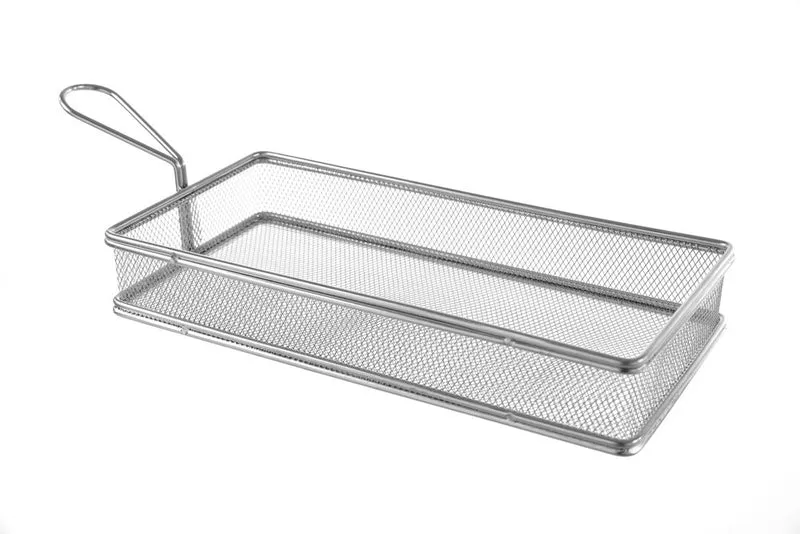 HENDI Miniatur-Snack-Frittierkörbe – 255 × 135 × 45 mm