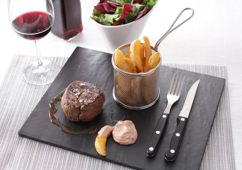 HENDI Miniatur-Snack-Frittierkörbe – 90 × 90 × 90 mm