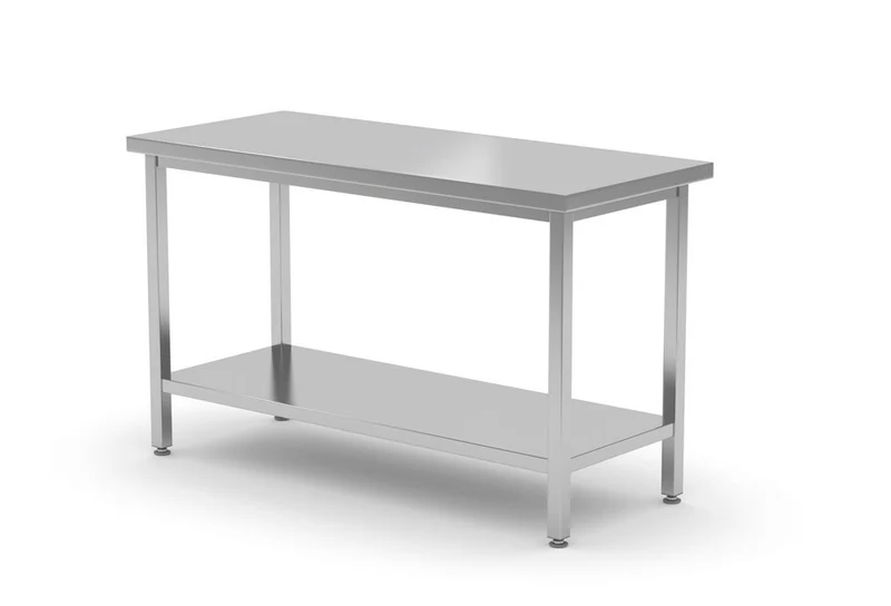 HENDI Zentraler Arbeitstisch – verschraubt – Profi Line – 1400 × 700 × 850 mm