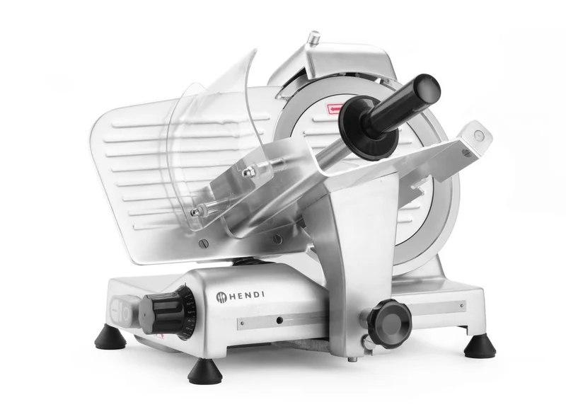 HENDI Aufschnittmaschine 195 Profi Line – Profi Line – 230 V / 200 W – 416 × 400 × 335 mm