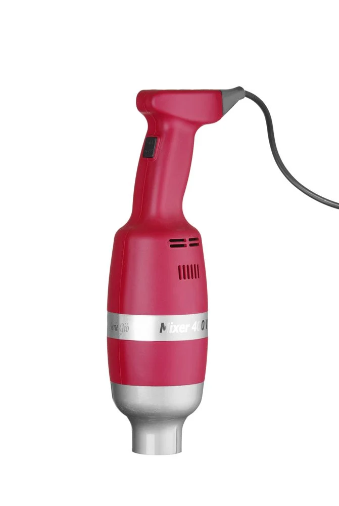 HENDI Stabmixer Profi Line 400 - Geschwindigkeit regelbar – Set inkl. Ablagegestell – Profi Line – 230 V / 400 W – Ø 100 × H 765 mm