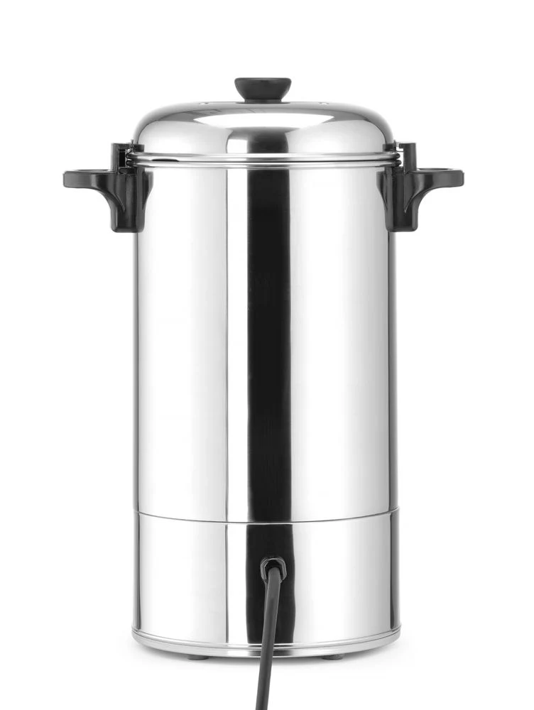 HENDI Heißgetränkespender – 9 l – Silber – 230 V / 2200 W – 340 × 227 × 468 mm