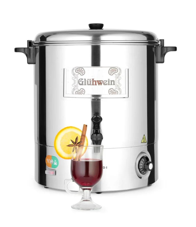 HENDI Heißgetränkespender – 28 l – 230 V / 2200 W – 500 × 500 × 488 mm
