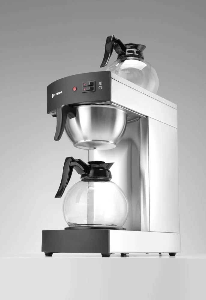 HENDI Filterkaffeemaschine – Kitchen Line – 1,8 l – 230 V / 1480 W – 220 × 383 × 465 mm