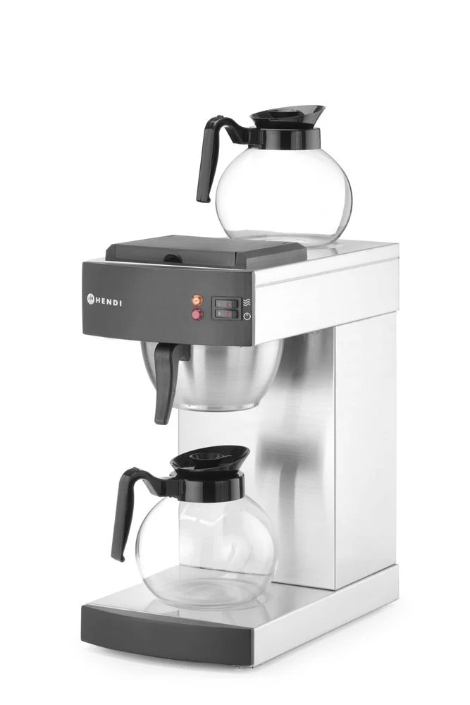 HENDI Filterkaffeemaschine – Kitchen Line – 1,8 l – 230 V / 1480 W – 220 × 383 × 465 mm