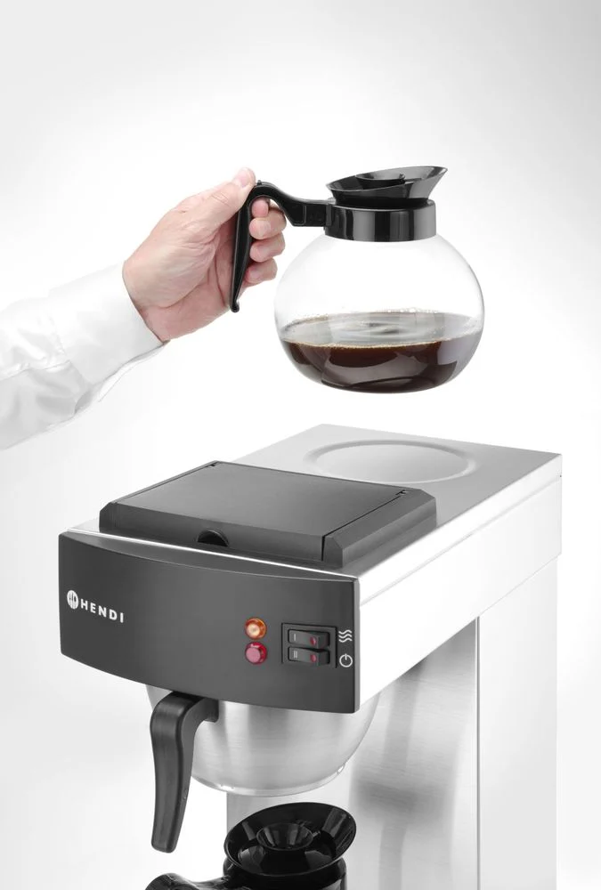 HENDI Filterkaffeemaschine – Kitchen Line – 1,8 l – 230 V / 1480 W – 220 × 383 × 465 mm