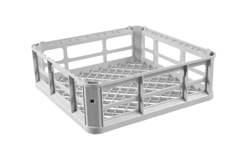 HENDI Geschirrspüler 40 × 40 – elektromechanische Steuerung – Budget Line – 230 V / 2800 W – 470 × 510 × 710 mm