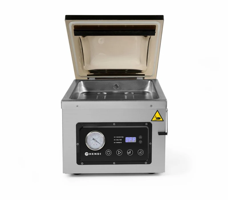 HENDI Vakuumkammer-Verpackungsmaschine – Profi Line – Dichtungsband: 300 mm – 230 V / 950 W – 367 × 425 × 364 mm