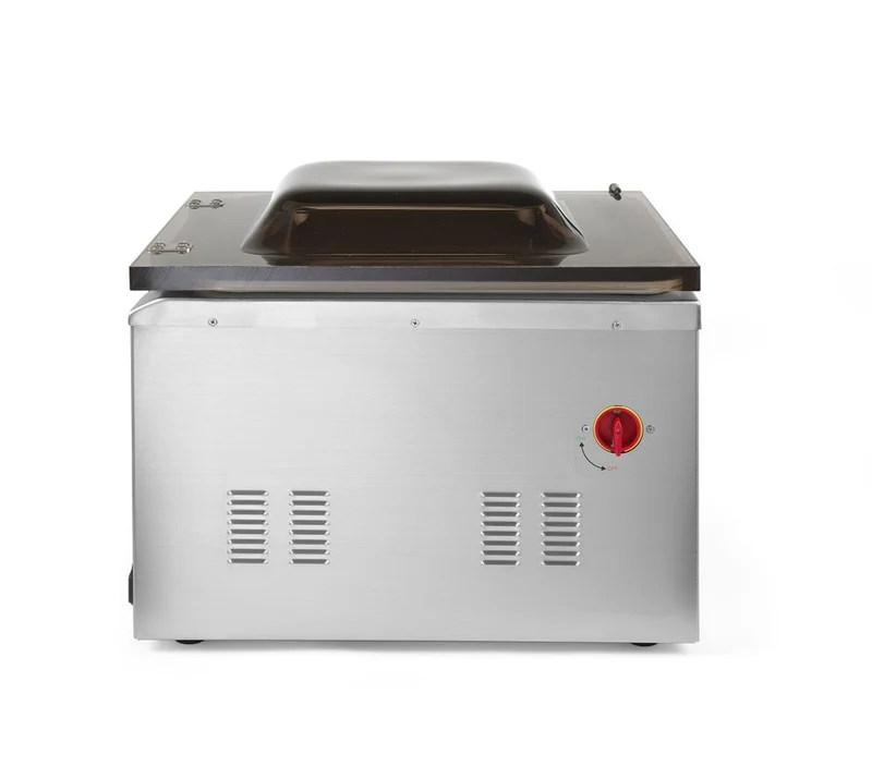 HENDI Vakuumkammer-Verpackungsmaschine Profi Line 410 – Profi Line – Dichtungsband: 410 mm – 230 V / 1100 W – 510 × 625 × 455 mm
