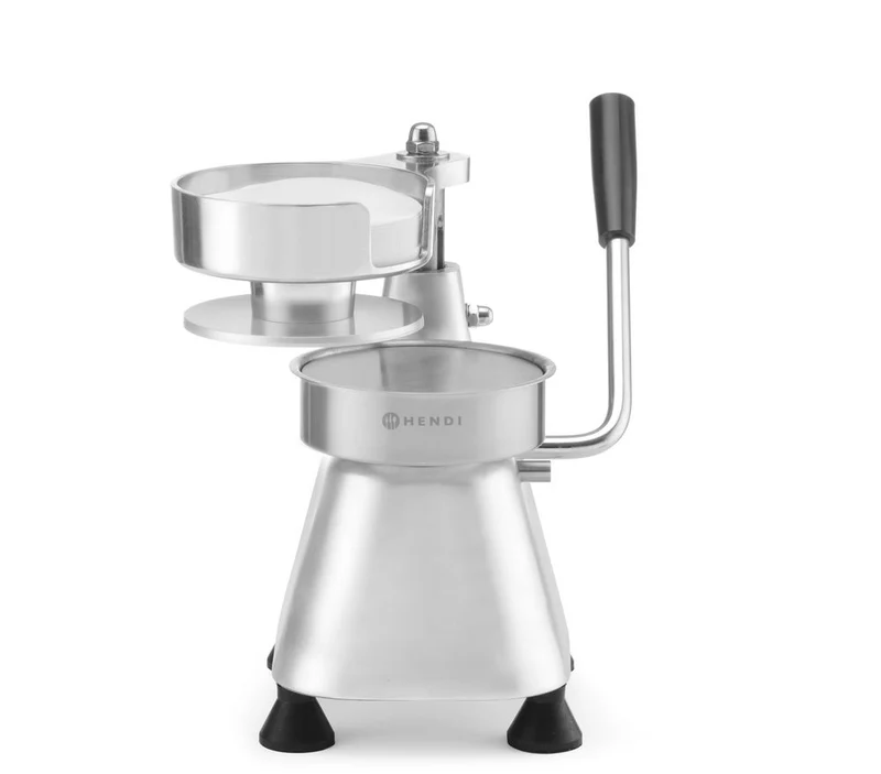 HENDI Hamburgerpresse – Ø 130 mm – 250 × 230 × 270 mm