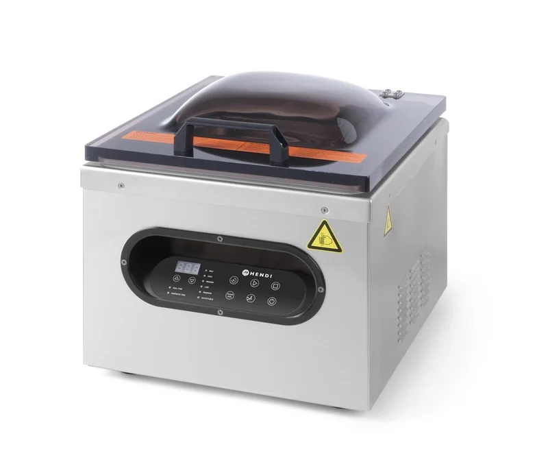 HENDI Vakuumkammer-Verpackungsmaschine – Kitchen Line – 230 V / 630 W – 360 × 490 × 365 mm