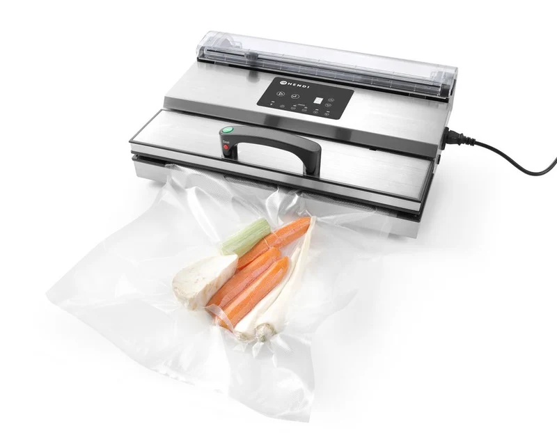 HENDI Vakuum-Verpackungsmaschine Kitchen Line – Kitchen Line – Schweißleiste 420 mm – 230 V / 550 W – 570 × 263 × 150 mm