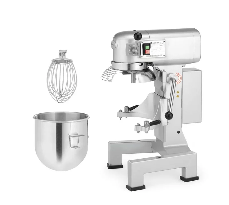 HENDI Planetenrührer – Kitchen Line – 10 l – 230 V / 600 W – 422 × 475 × 710 mm