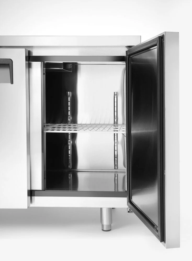 Arktic Kühltisch – zweitürig Kitchen Line 220 L – Kitchen Line – 166 l – 230 V / 270 W – 600 × 1200 × 840 mm
