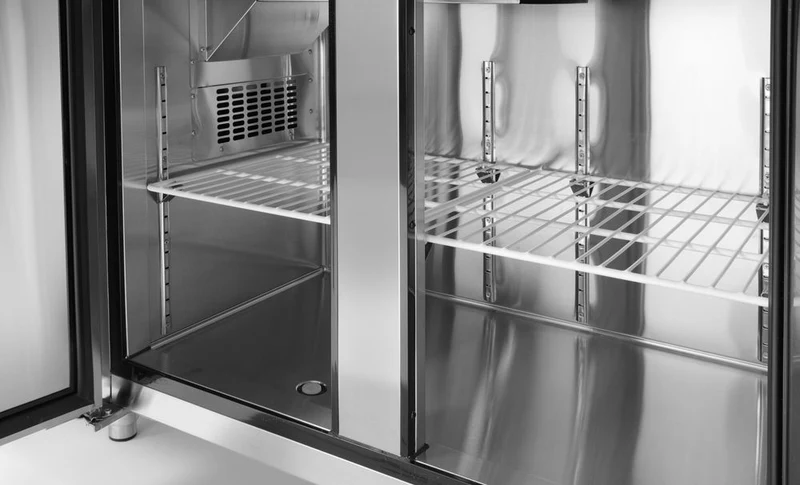 Arktic Kühltisch – zweitürig Kitchen Line 220 L – Kitchen Line – 166 l – 230 V / 270 W – 600 × 1200 × 840 mm
