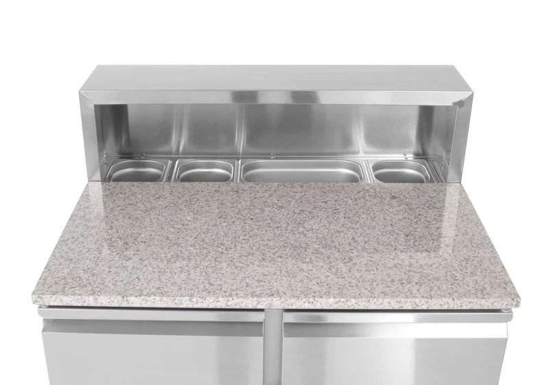 Arktic Pizzatisch – zweitürig 300 L – 169 l – 230 V / 310 W – 700 × 900 × 1082 mm
