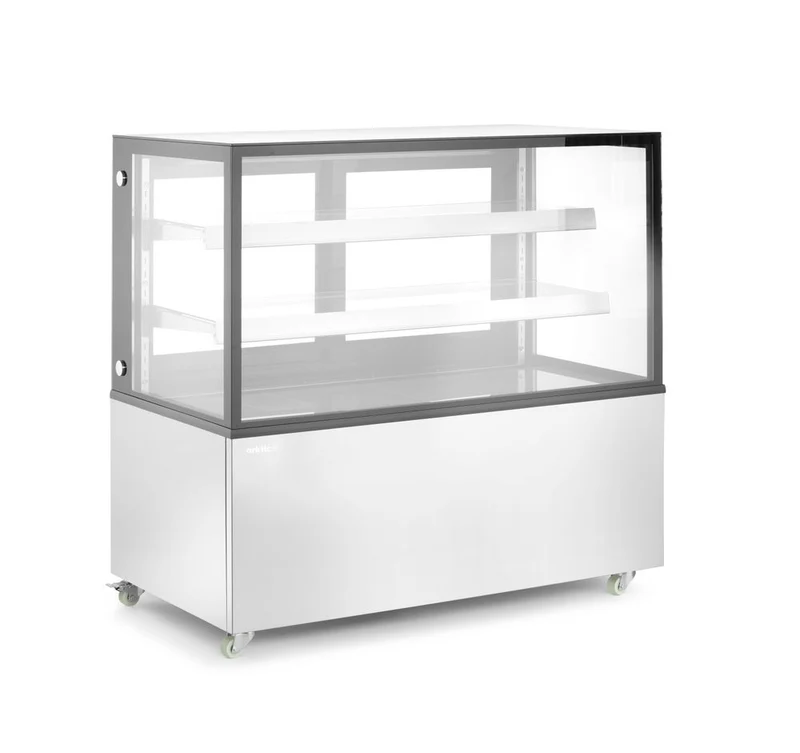 Arktic Kühlvitrine mit 2 Regalen – 230 V / 490 W – 677 × 1224 × 1230 mm