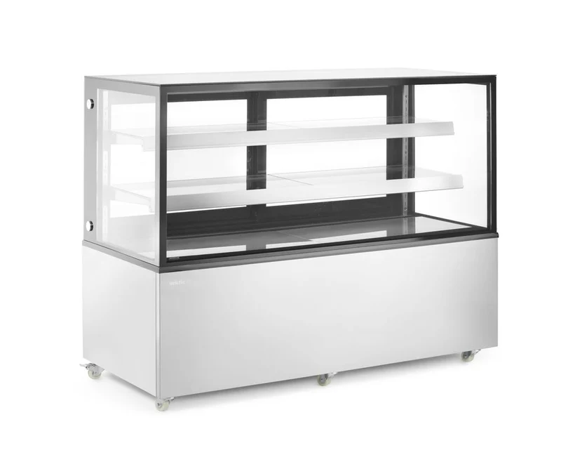 Arktic Kühlvitrine mit 2 Regalen – 230 V / 500 W – 677 × 1524 × 1230 mm