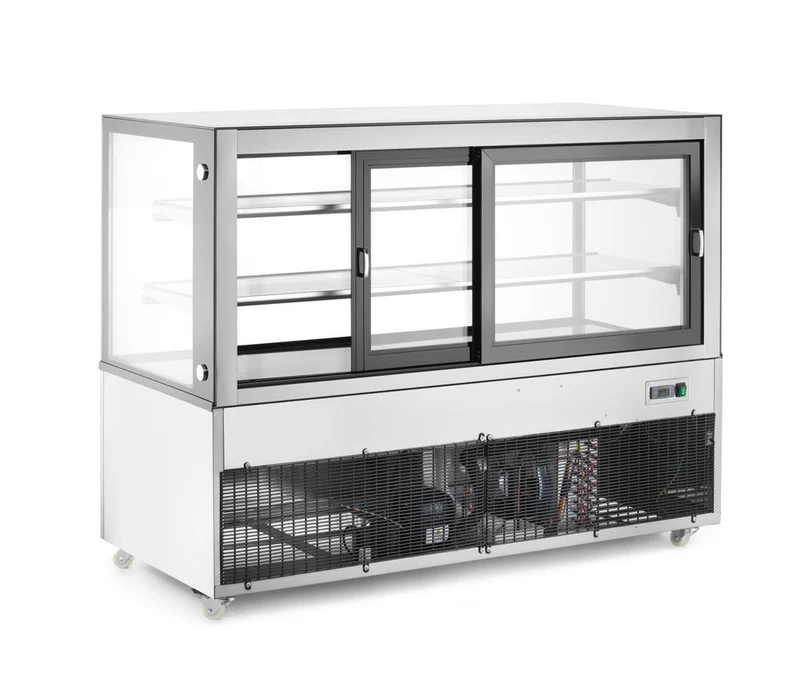 Arktic Kühlvitrine mit 2 Regalen – 230 V / 500 W – 677 × 1524 × 1230 mm