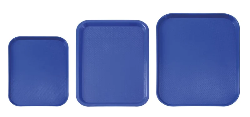 AmerBox Serviertablett – Blau – 265 × 345 × 20 mm